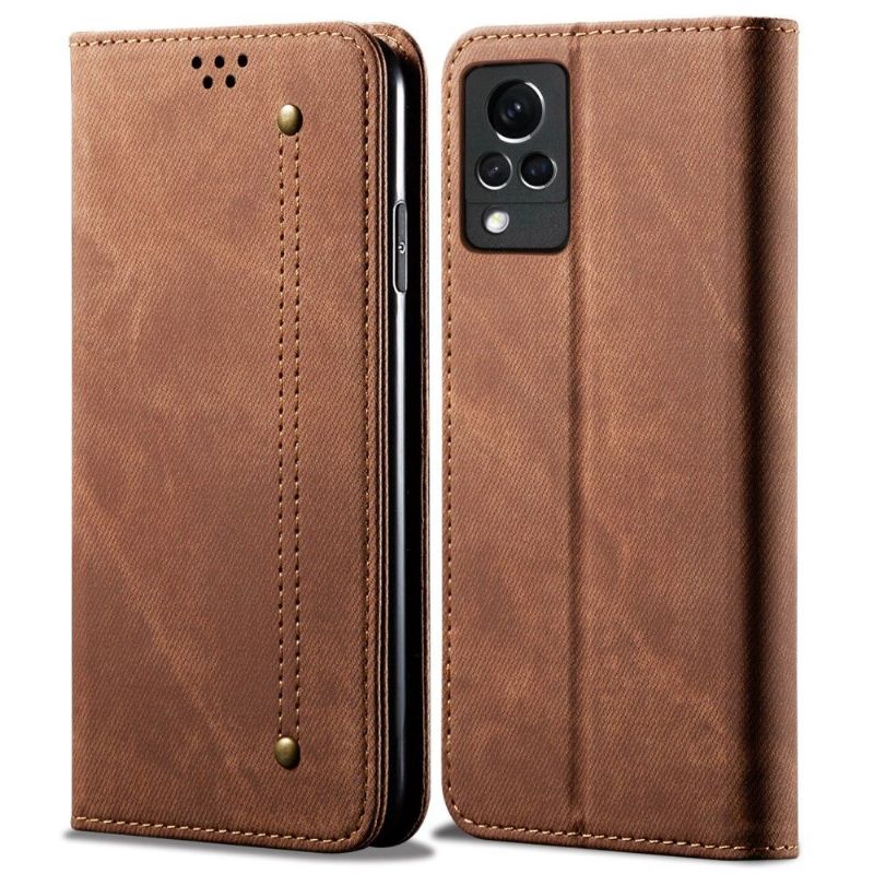 Housse Vivo V21 5G La Giulia Porte-Cartes