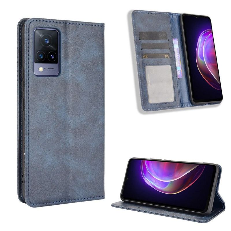 Housse Vivo V21 5G Le Cirénius Style Cuir