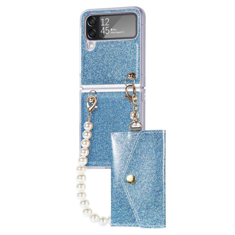 Coque Samsung Galaxy Z Flip 4 Porte-Cartes Glossy