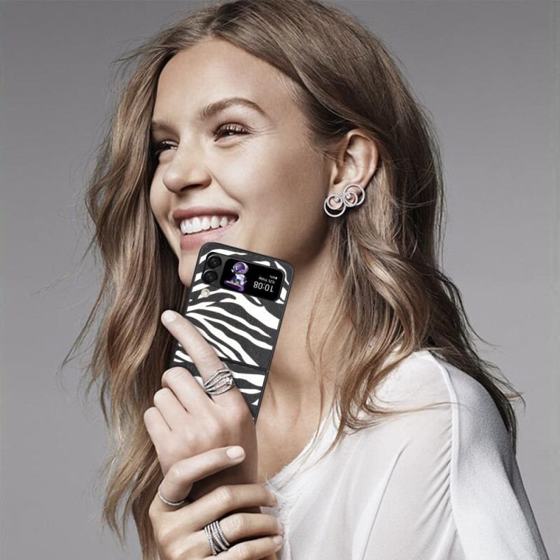 Coque Samsung Galaxy Z Flip 4 Zèbre