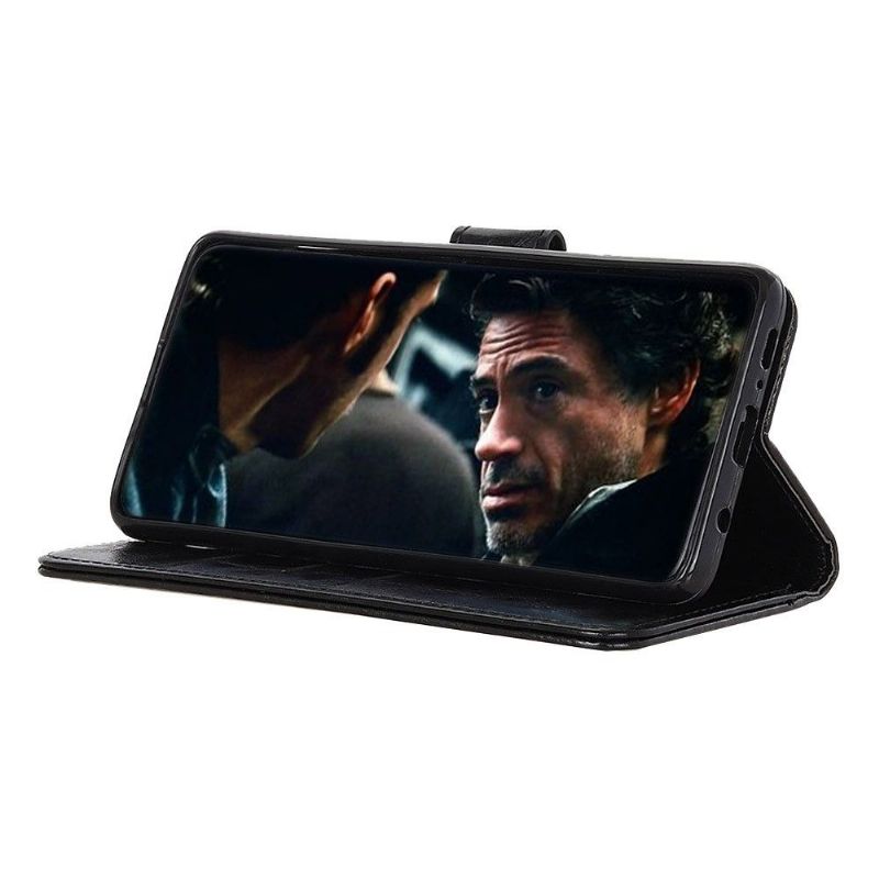 Housse Sony Xperia 1 II Cloutée Vintage Imitation Cuir