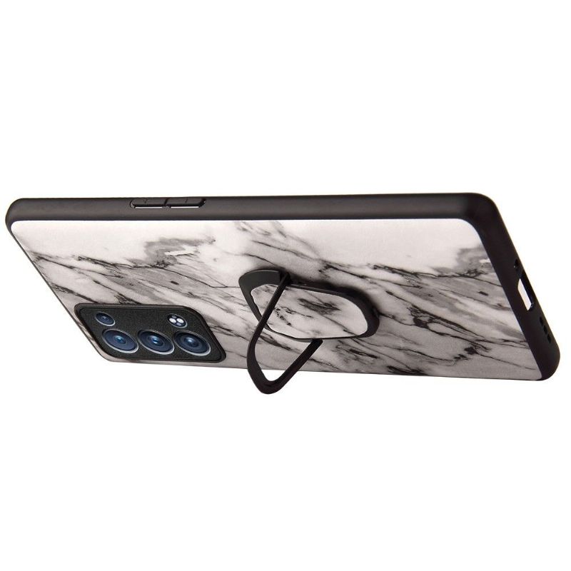 Coque Oppo Reno 6 Pro 5G marbre fonction support