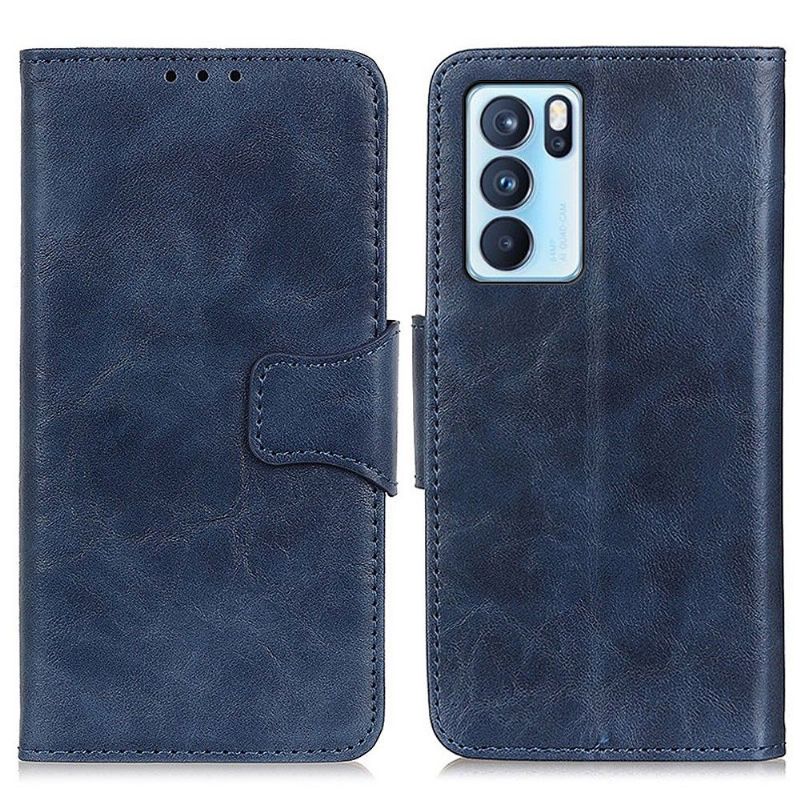Housse Oppo Reno 6 Pro 5G Edouard Simili Cuir