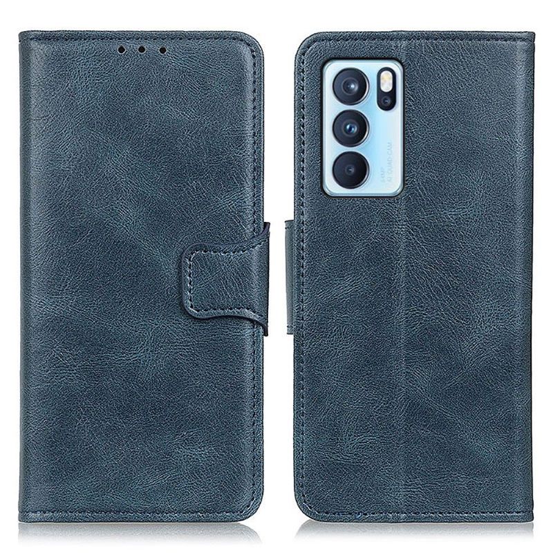 Housse Oppo Reno 6 Pro 5G Folio Simili Cuir Fonction Support