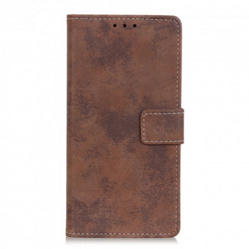 Housse Xiaomi Redmi Note 10 5G / Poco M3 Pro 5G Effet Cuir Vintage