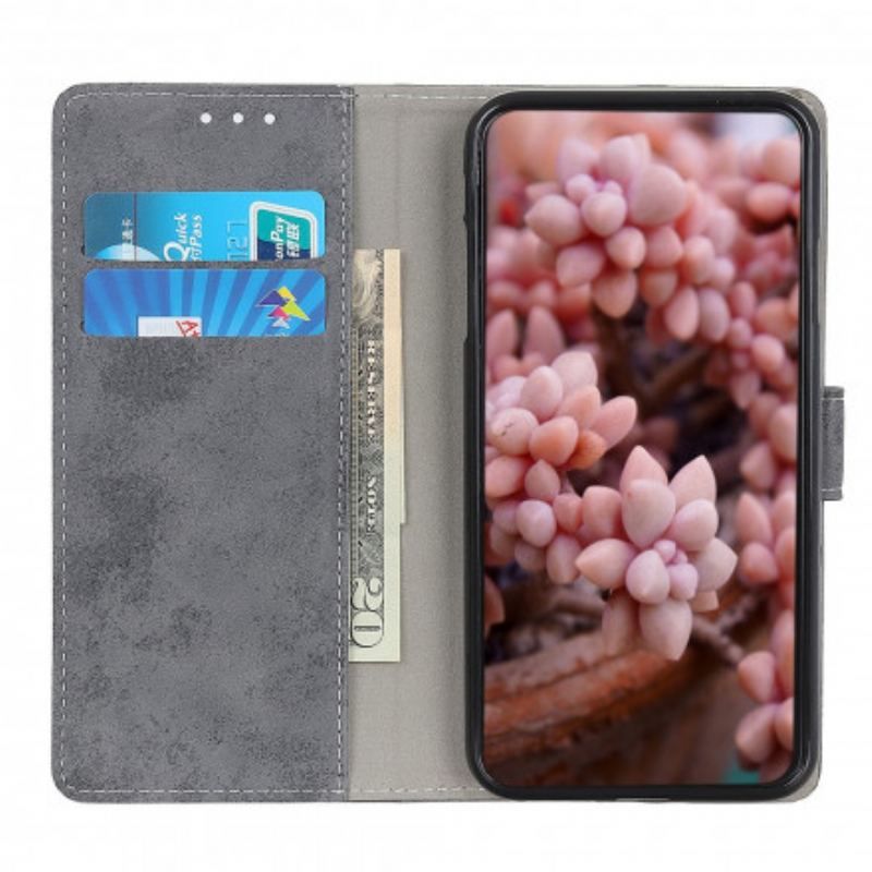 Housse Xiaomi Redmi Note 10 5G / Poco M3 Pro 5G Effet Cuir Vintage