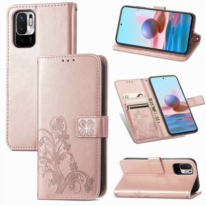 Housse Xiaomi Redmi Note 10 5G / Poco M3 Pro 5G Fleurs au Vent