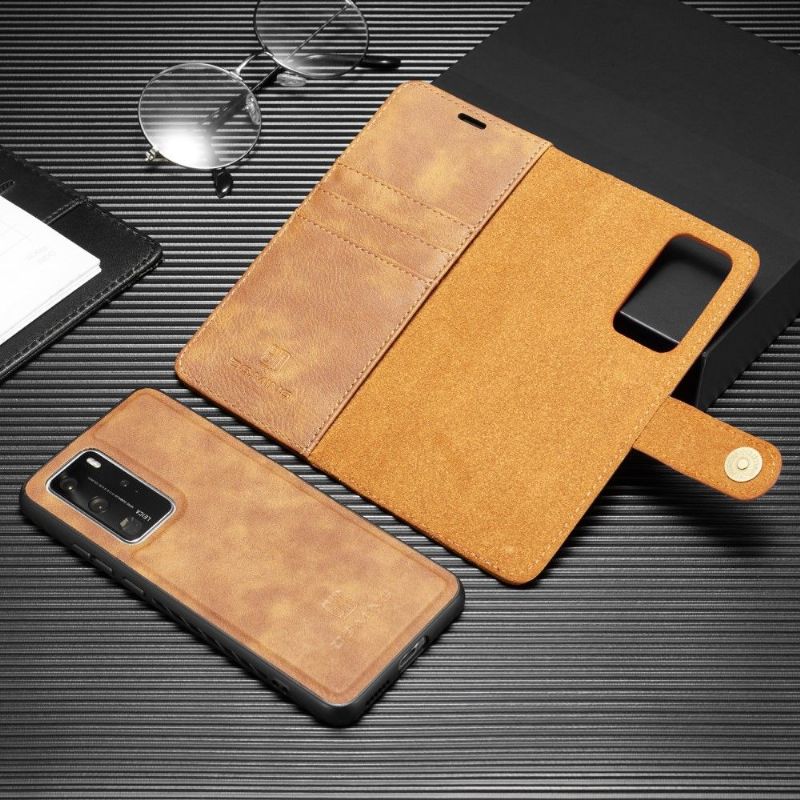 Housse Huawei P40 Pro avec coque détachable 2-en-1