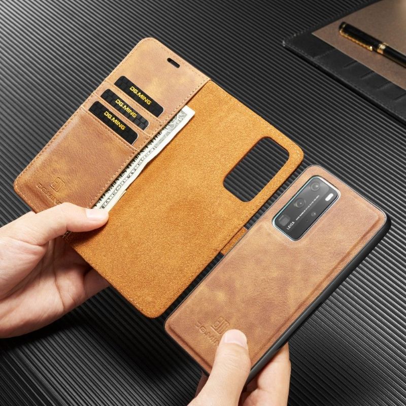 Housse Huawei P40 Pro avec coque détachable 2-en-1