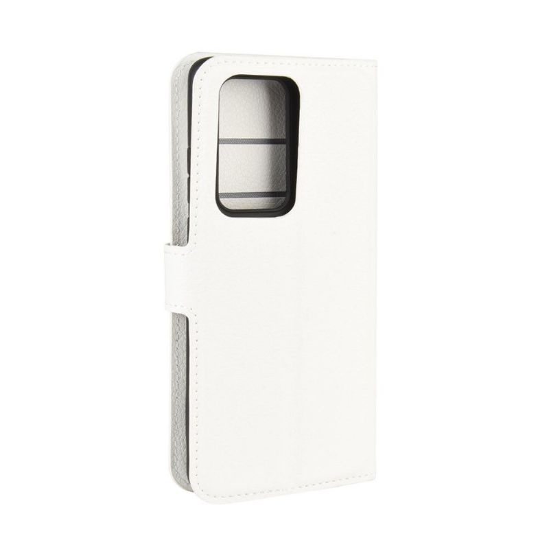 Housse Huawei P40 Pro style cuir portefeuille
