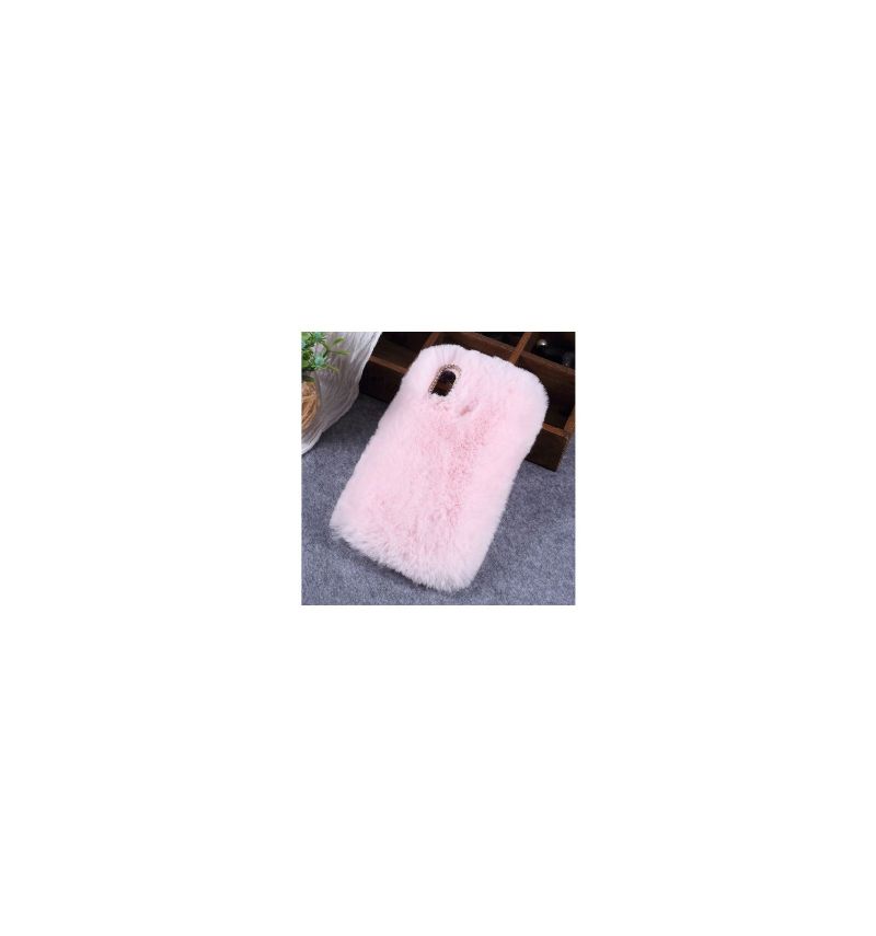 Coque Xiaomi Mi Max 3 en fausse fourrure luxury