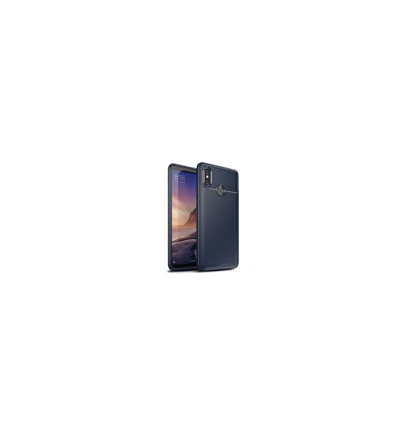 Coque Xiaomi Mi Max 3 IPaky effet fibre de carbone