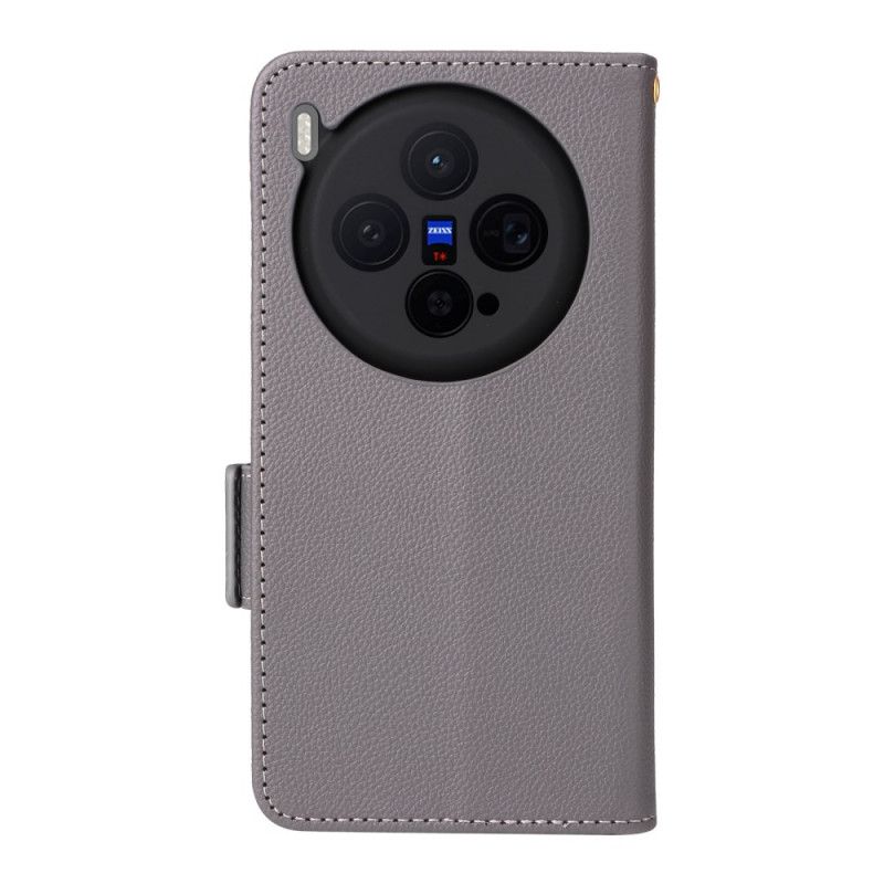 Housse Vivo X300 Simili Cuir à Lanière