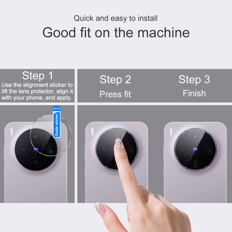 Lentille de Protection en Verre Trempé pour Vivo X300