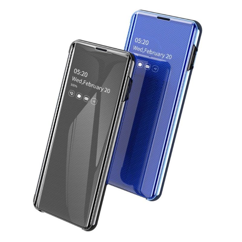 Coque iPhone SE / 8 / 7 avec rabat effet miroir
