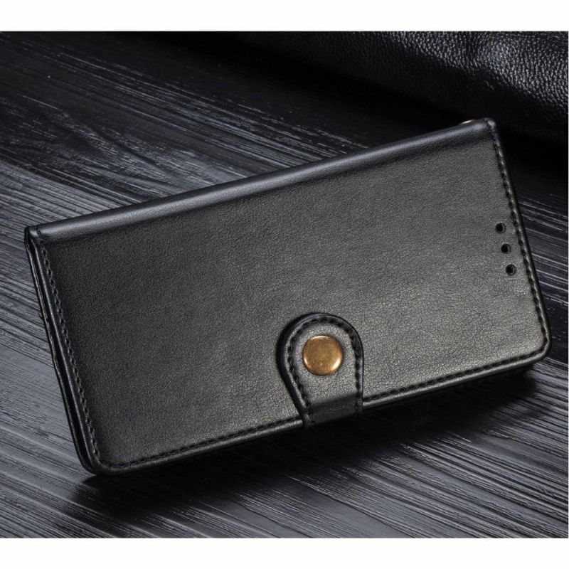 Housse iPhone SE / 8 / 7 simili cuir avec fonction support