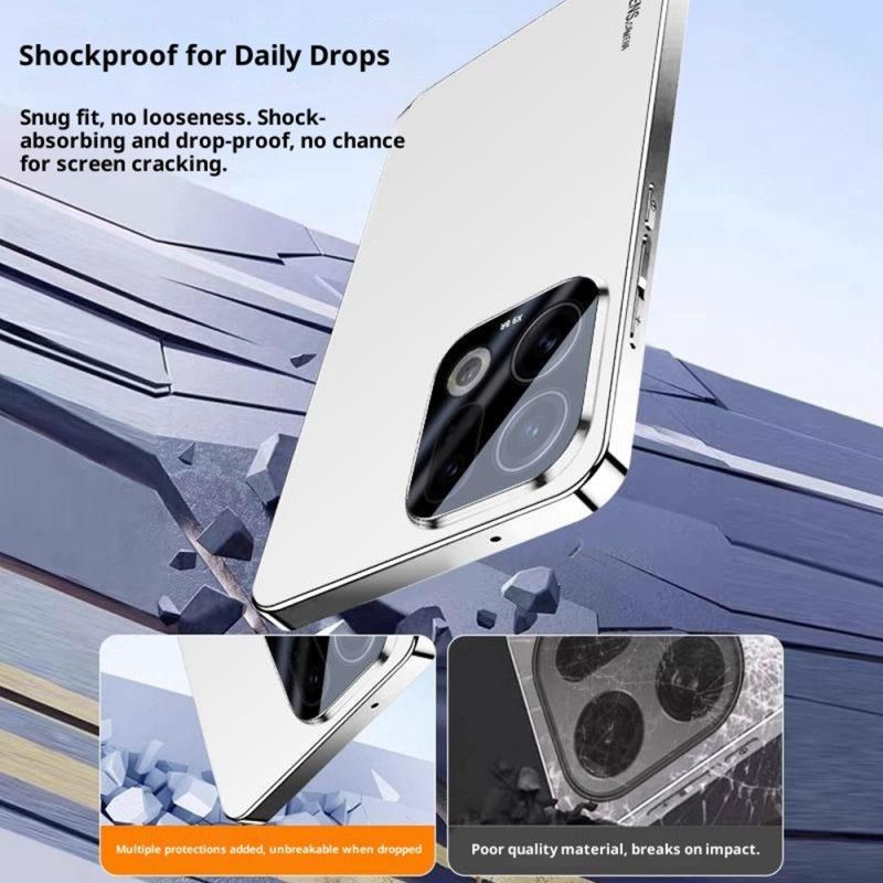 Coque Oppo Find X9 Pro 5G Cadre Électrolytique Anti-Rayures