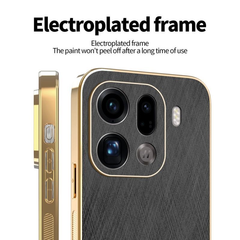 Coque Oppo Find X9 Pro 5G Effet Cuir KADEM