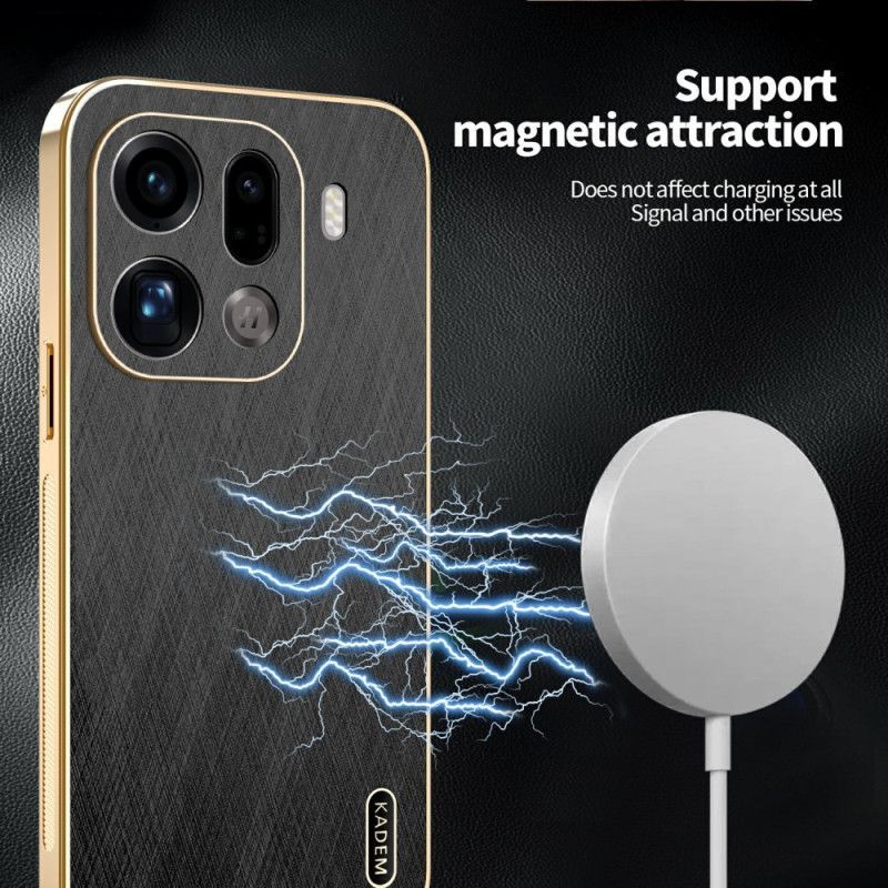 Coque Oppo Find X9 Pro 5G Effet Cuir KADEM