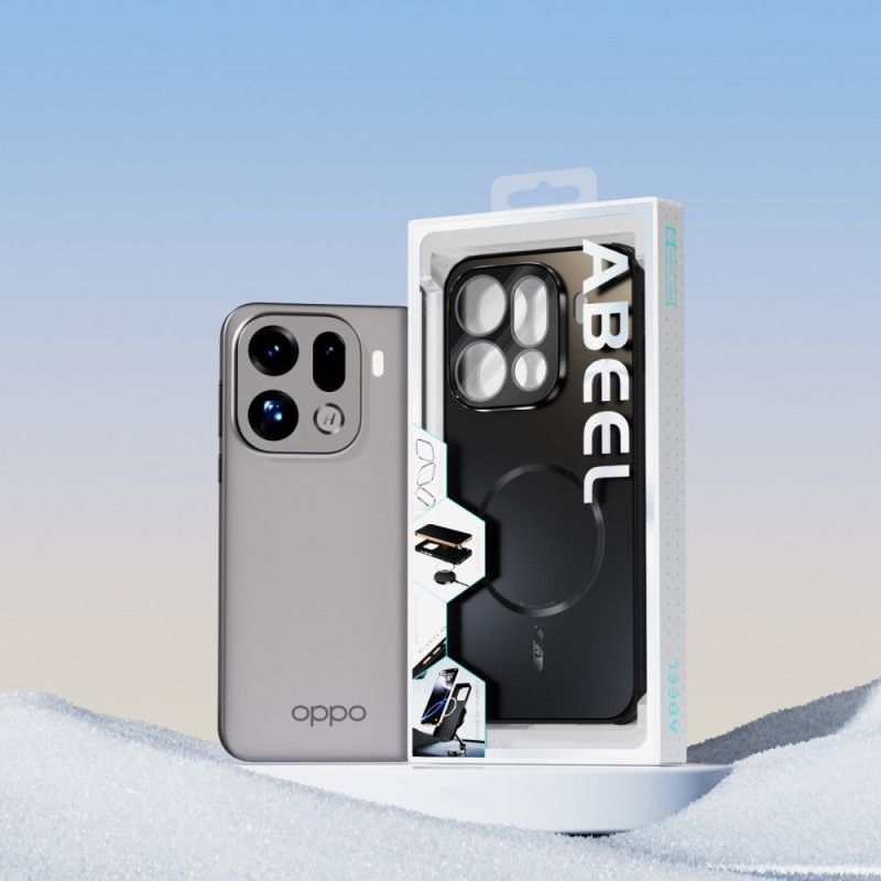 Coque Oppo Find X9 Pro 5G MagSafe Refroidissement et Film de Protection d'Objectif