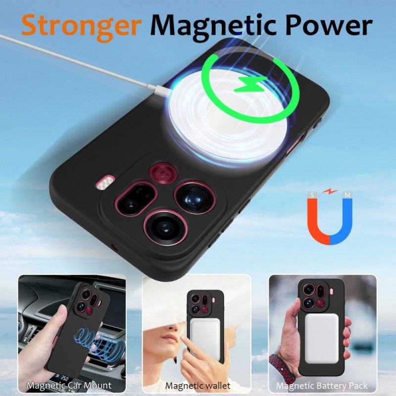 Coque Oppo Find X9 Pro 5G MagSafe Silicone Liquide