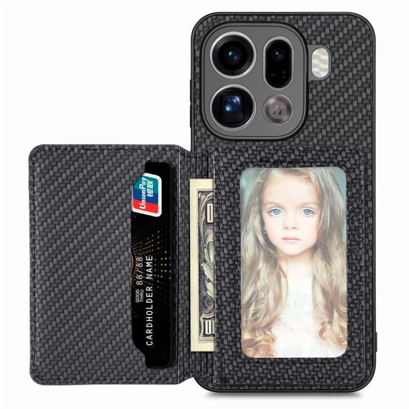 Coque Oppo Find X9 Pro 5G Porte-Cartes et Protection RFID