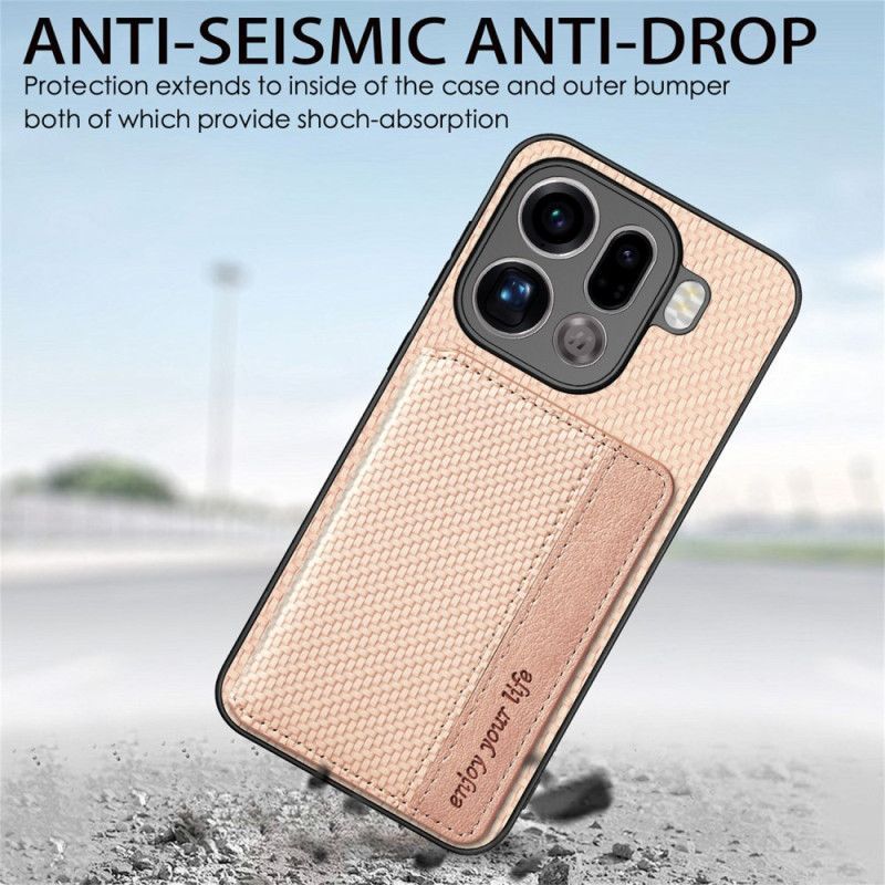 Coque Oppo Find X9 Pro 5G Porte-Cartes et Protection RFID