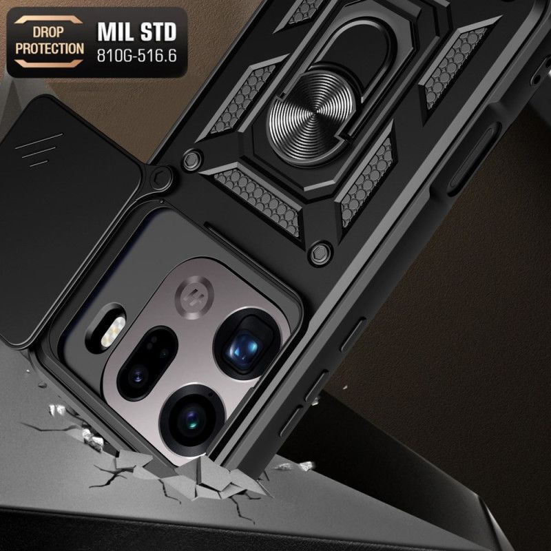 Coque Oppo Find X9 Pro 5G Protection Caméra Coulissante et Support