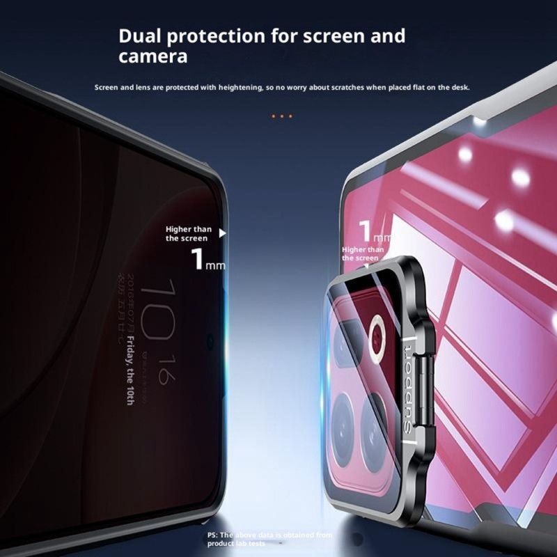 Coque Oppo Find X9 Pro 5G Transparente avec Support et Protection Caméra