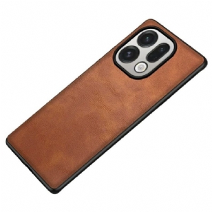 Coque Oppo Find X9 Pro Simili Cuir Retro