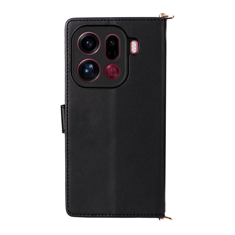 Housse Oppo Find X9 Pro 5G Matelassée avec Sangles