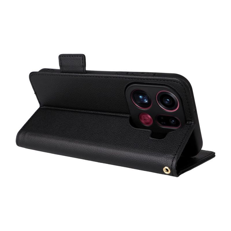 Housse Oppo Find X9 Pro 5G Simili Cuir à Lanière