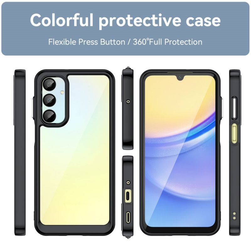 Coque Samsung Galaxy A16 4G / 5G Acrylique et Rebord Silicone