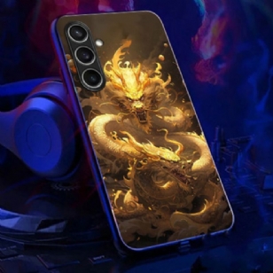 Coque Samsung Galaxy A16 4G / 5G Call Flash Series Dragon Doré