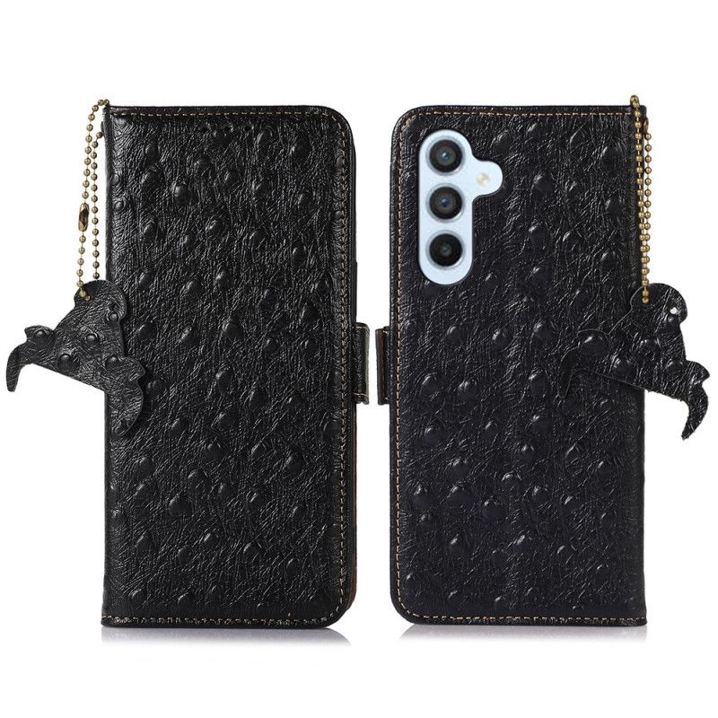 Housse Samsung Galaxy A16 4G / 5G Cuir Texture Autruche