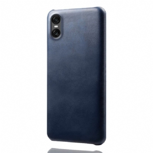 Coque Sony Xperia 10 VII Effet Cuir