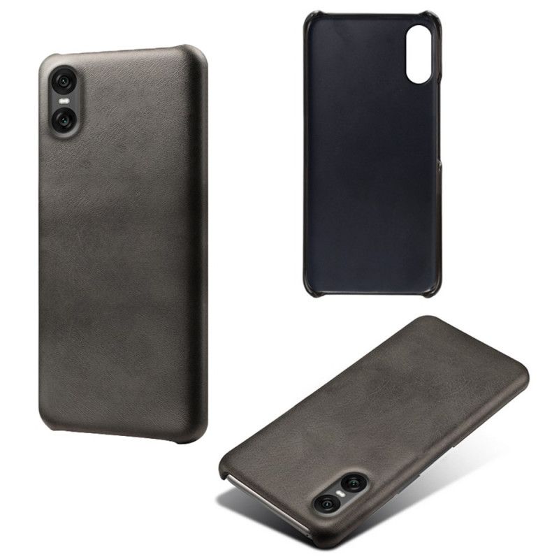 Coque Sony Xperia 10 VII Effet Cuir