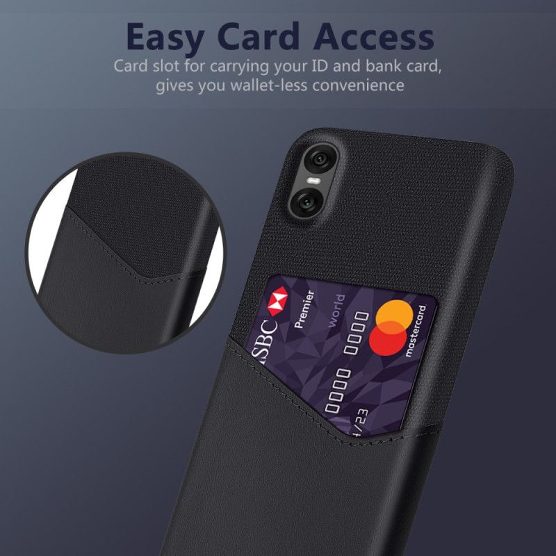 Coque Sony Xperia 10 VII Porte-Cartes