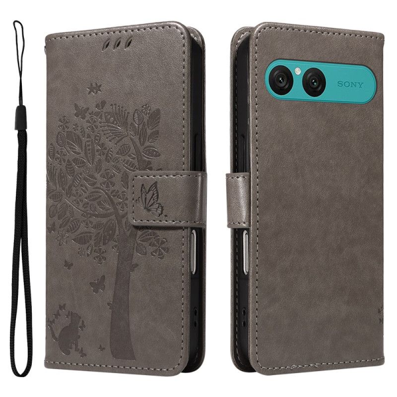 Housse Sony Xperia 10 VII Arbre au Chat