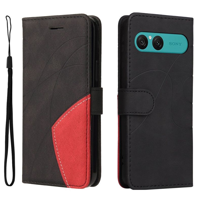 Housse Sony Xperia 10 VII Bicolore Ondulation