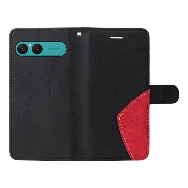 Housse Sony Xperia 10 VII Bicolore Ondulation