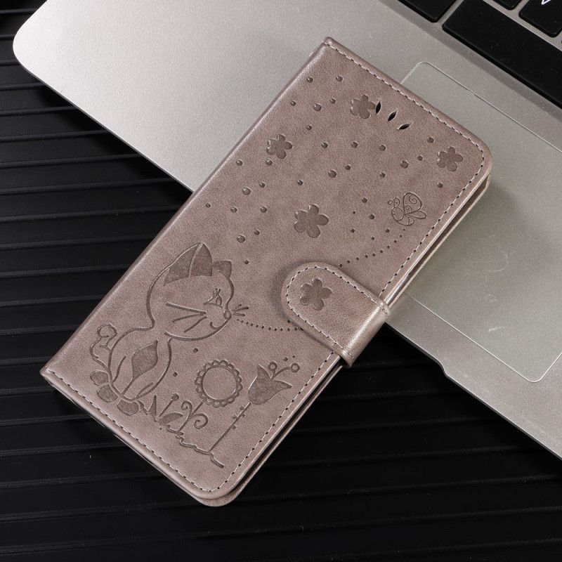 Housse Sony Xperia 10 VII Chat et Abeille