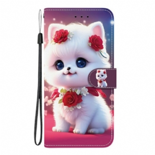 Housse Sony Xperia 10 VII Chat et Roses