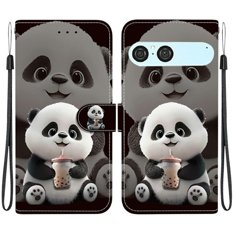 Housse Sony Xperia 10 VII Panda Biberon