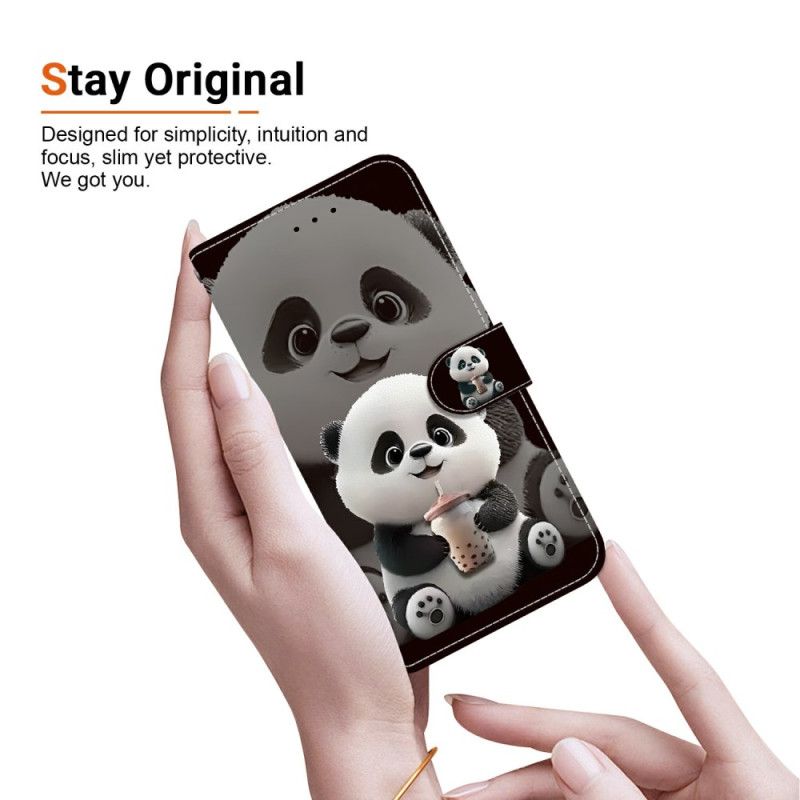 Housse Sony Xperia 10 VII Panda Biberon