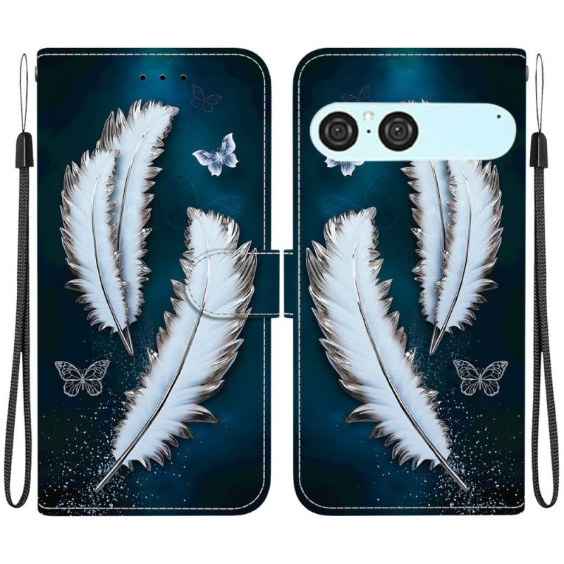 Housse Sony Xperia 10 VII Papillons Blancs