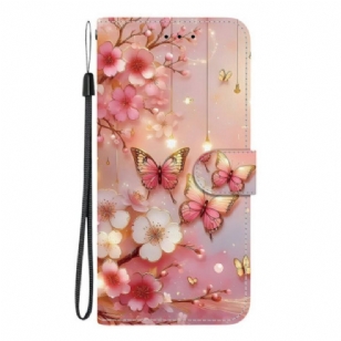 Housse Sony Xperia 10 VII Papillons Lanterne