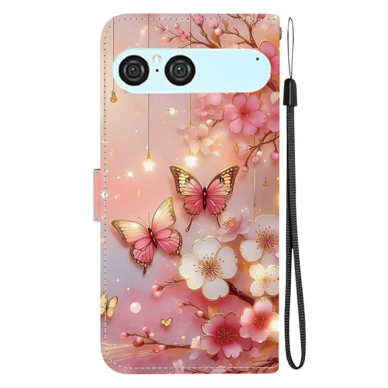 Housse Sony Xperia 10 VII Papillons Lanterne