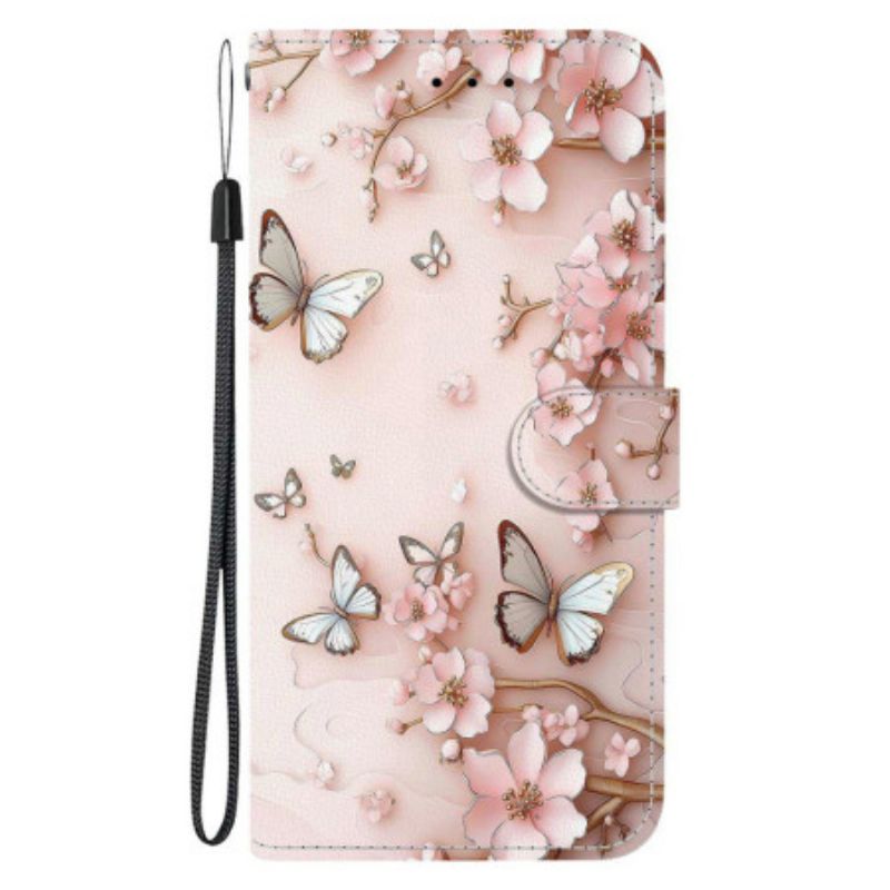 Housse Sony Xperia 10 VII Papillons Roses