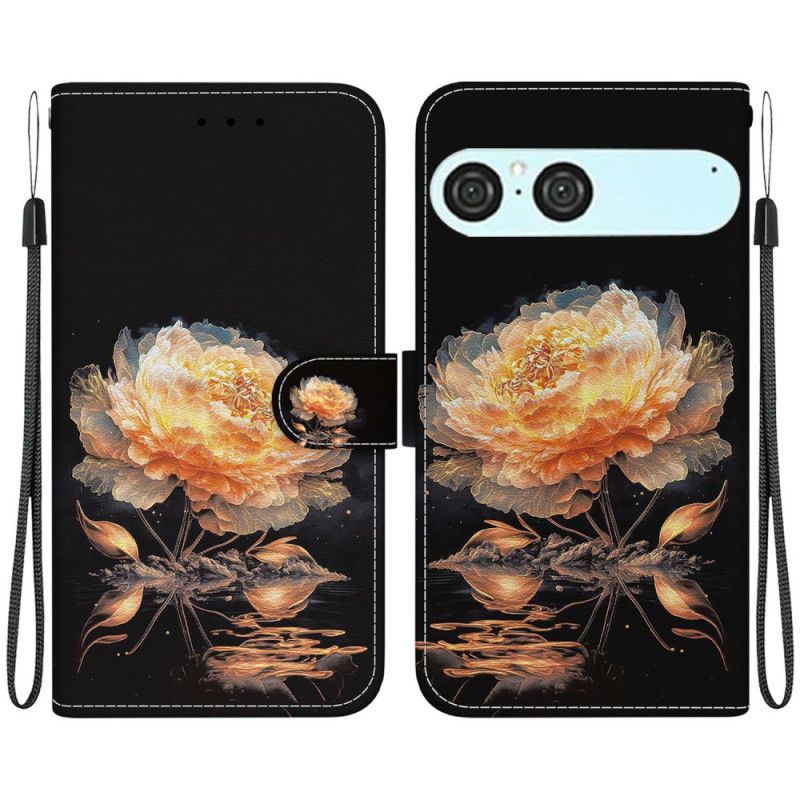 Housse Sony Xperia 10 VII Pivoine Orange